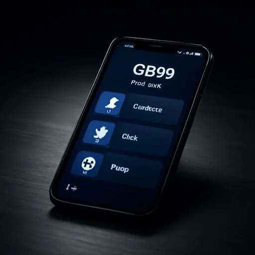 gb99 অ্যাপের মোবাইল ড্যাশবোর্ড